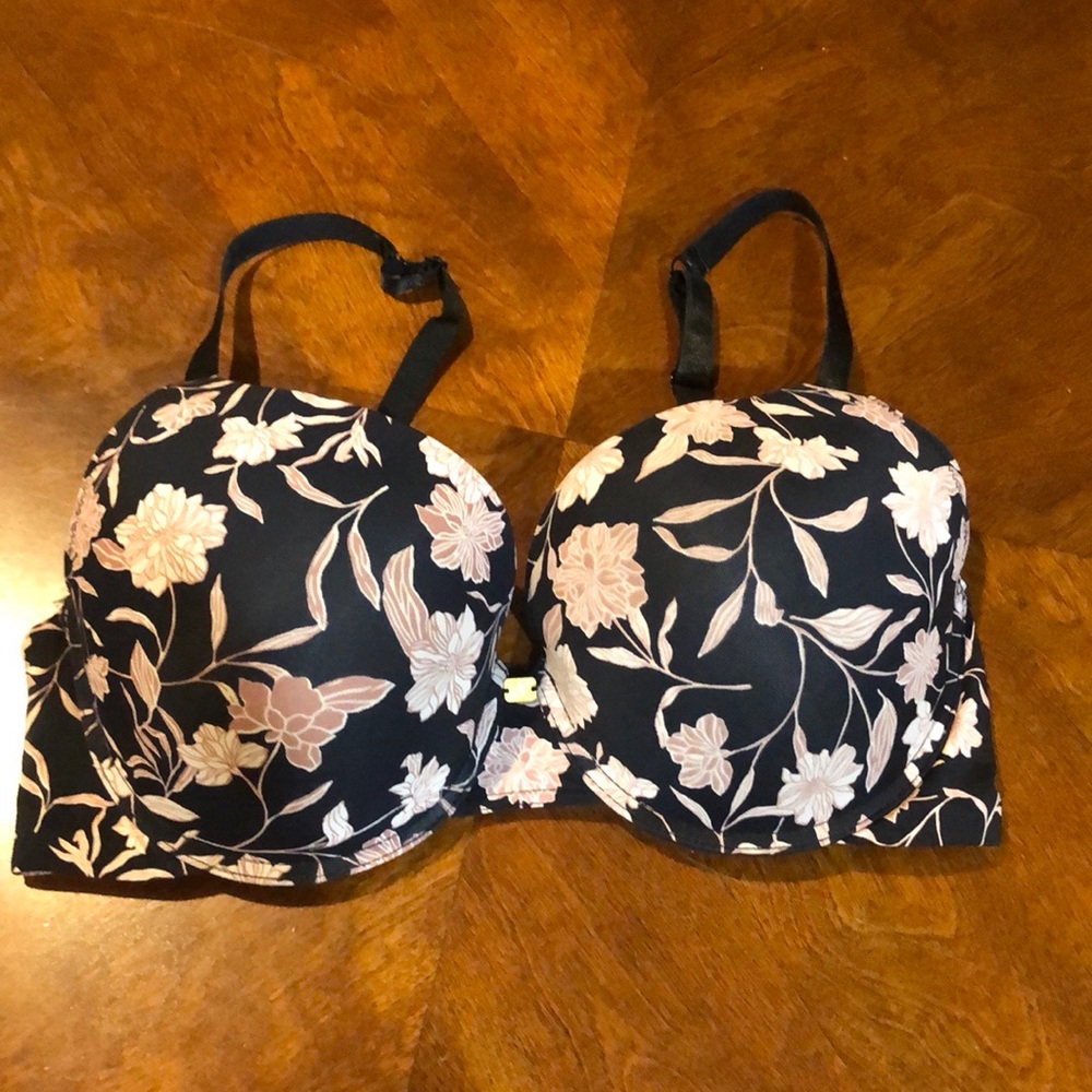 Adrienne Vittidini Floral Bra 40D - Picture 1 of 5